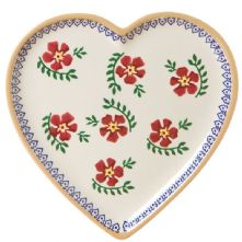 Nicholas Mosse Old Rose Heart Plate